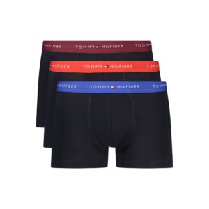 Black Cotton Mens Boxer Underwear designed by Tommy Hilfiger