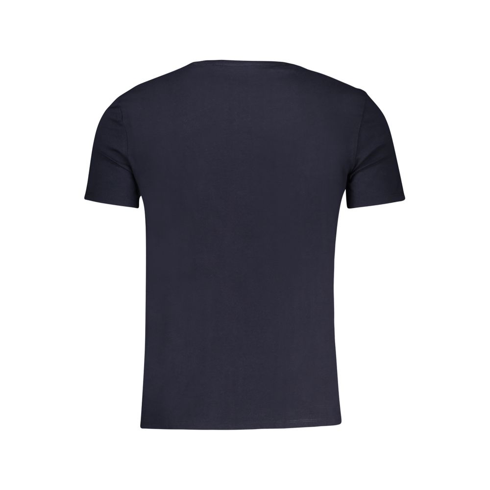 Casual Blue Cotton Mens T-Shirt designed by Guess - Image 2