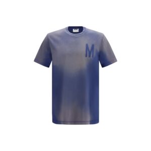 Trendy Blue Soft Cotton T-Shirt designed by Moschino