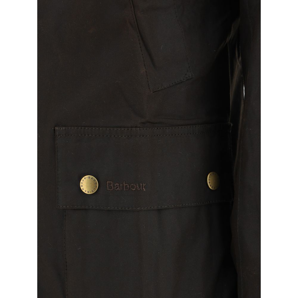 Elegant Cotton Ashby Coat designed by Barbour - Image 4
