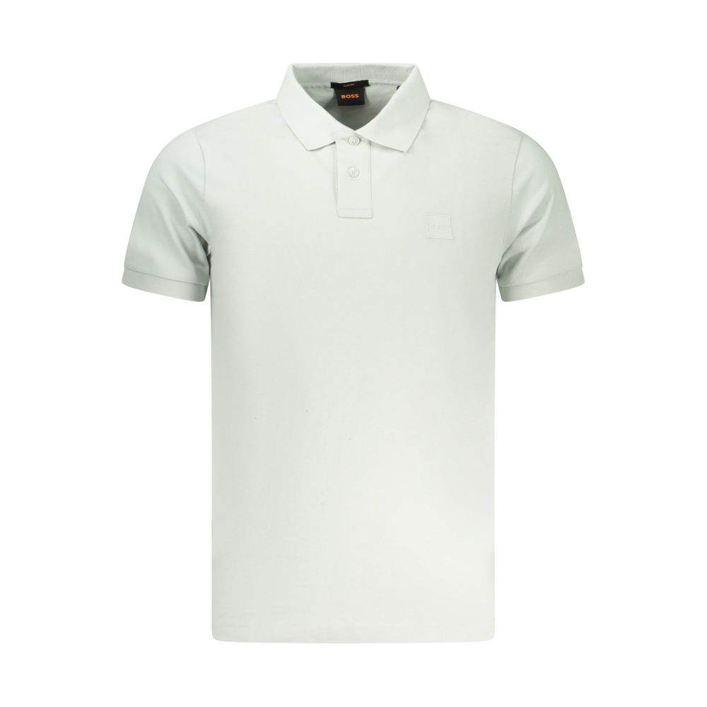 Verde Cotton Men Polo Shirt designed by Hugo Boss