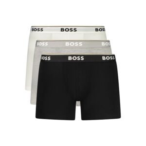 Grigio Cotton Mens Boxer Underwear designed by Hugo Boss