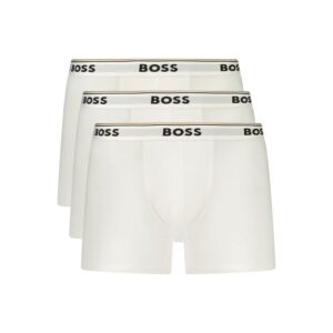 White Cotton Mens Brief Underwear designed by Hugo Boss