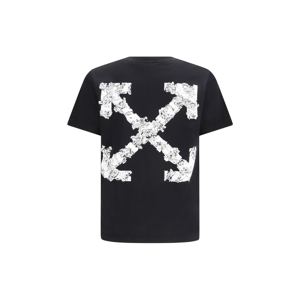 Classic Black Soft Cotton Arrow T-Shirt designed by Off-White - Image 2