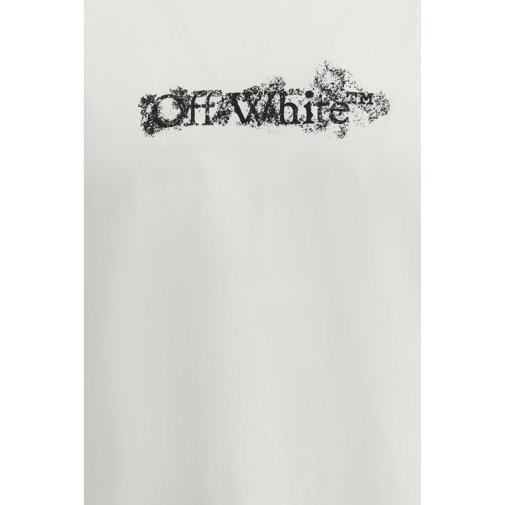 Trendy White Arrow Cotton T-Shirt designed by Off-White - Image 3