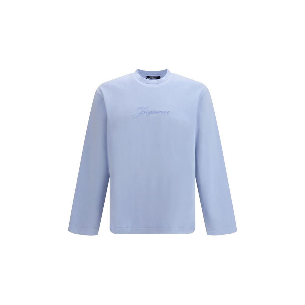 Stylish Blue Soft Cotton Sweater designed by Jacquemus