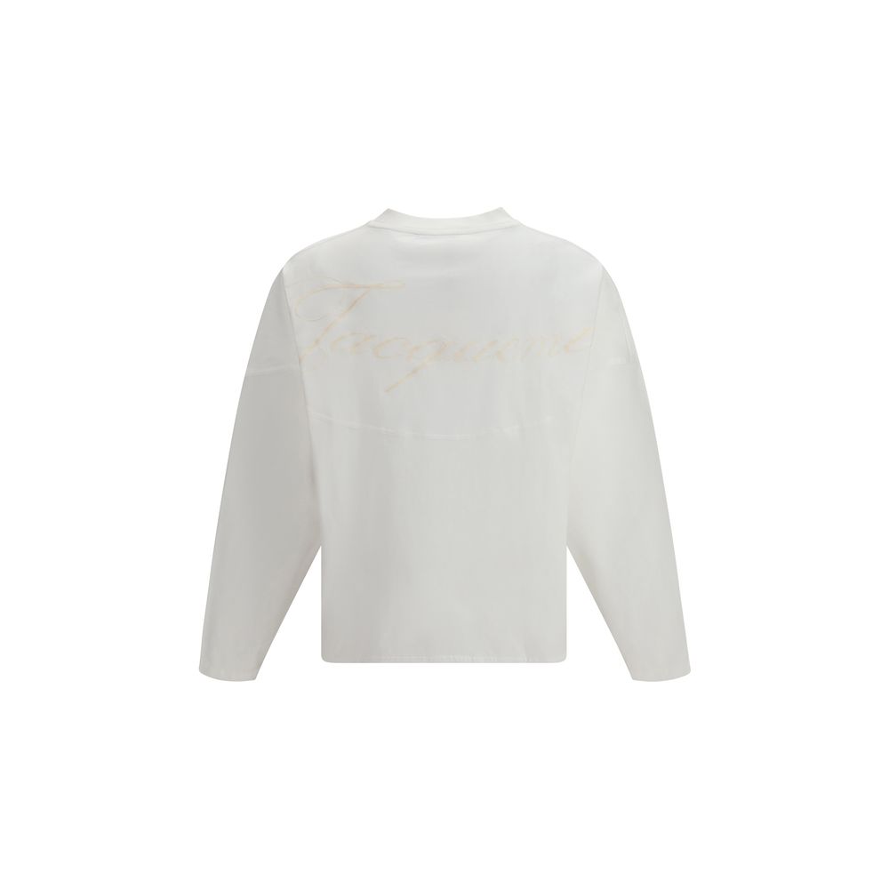 Stylish White Soft Cotton Sweater designed by Jacquemus - Image 2