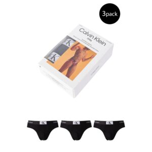 Black Cotton Briefs Underwear designed by Calvin Klein