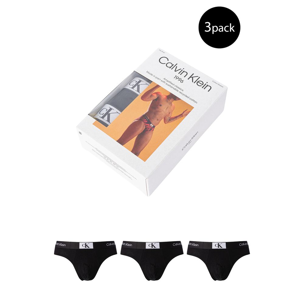 Black Cotton Briefs Underwear designed by Calvin Klein