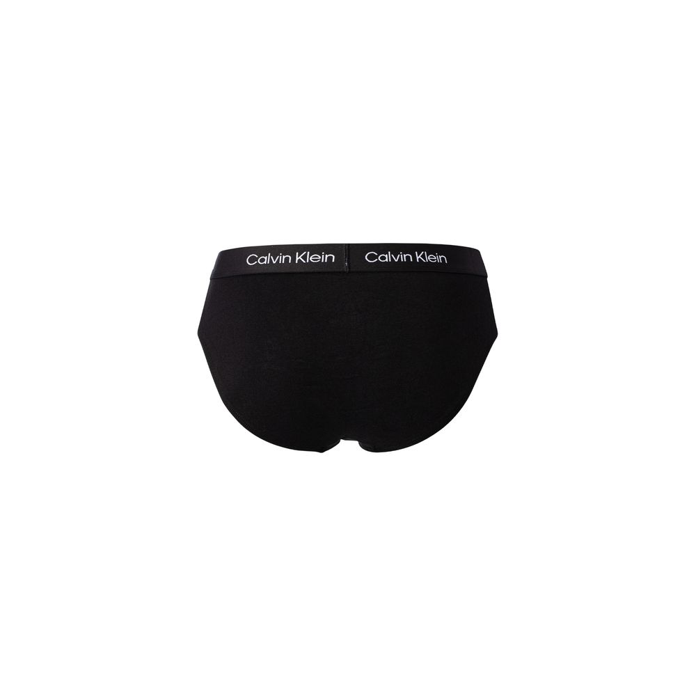 Black Cotton Briefs Underwear designed by Calvin Klein - Image 3