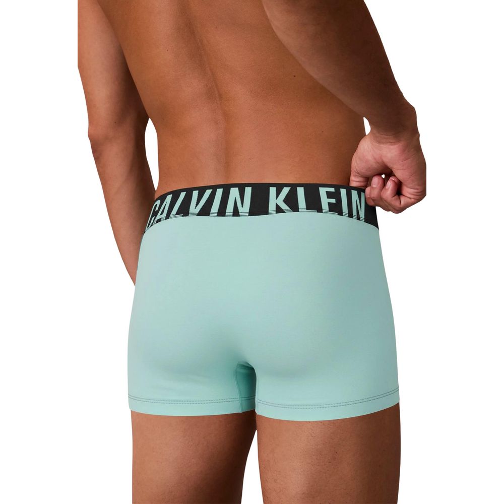 Turquoise Cotton Boxers Underwear designed by Calvin Klein - Image 4