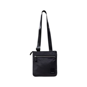 Black Polyamide Messenger Bag designed by Armani Exchange