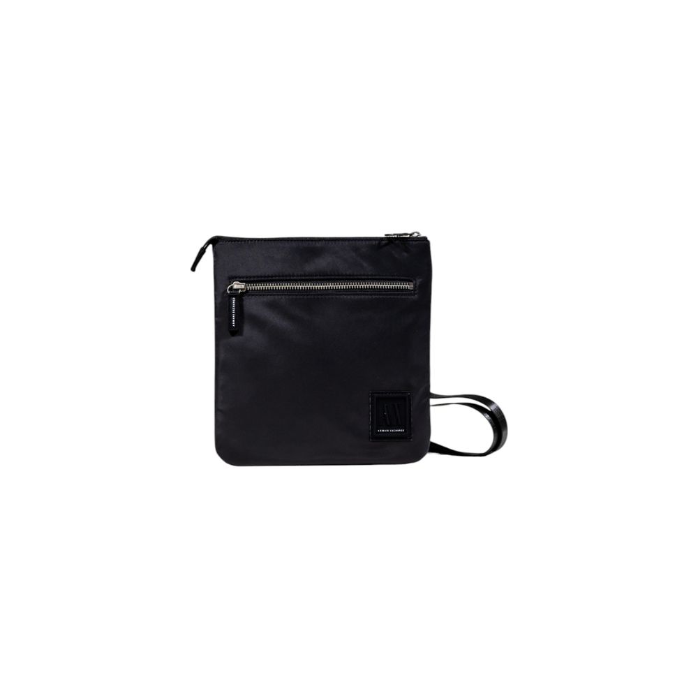 Black Polyamide Messenger Bag designed by Armani Exchange - Image 2