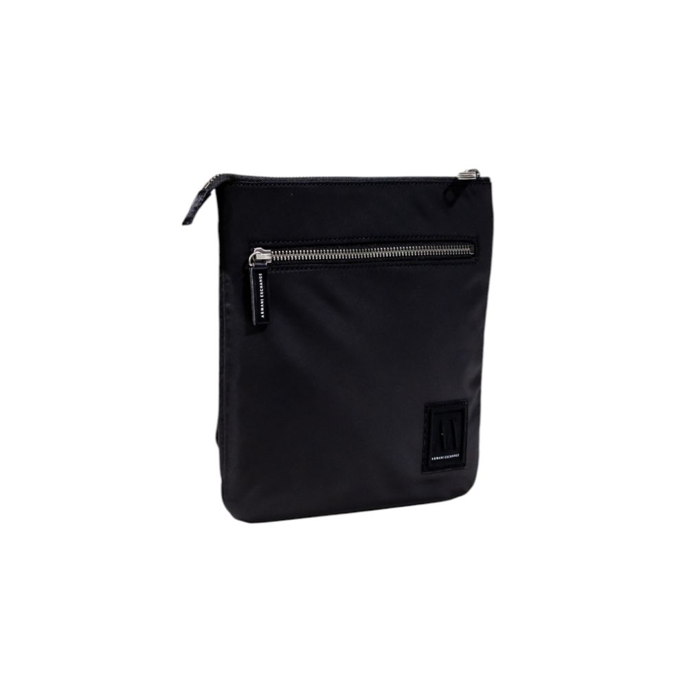 Black Polyamide Messenger Bag designed by Armani Exchange - Image 5