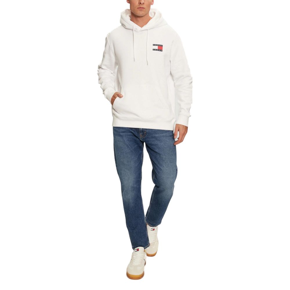 White Cotton Hoodie - Image 2