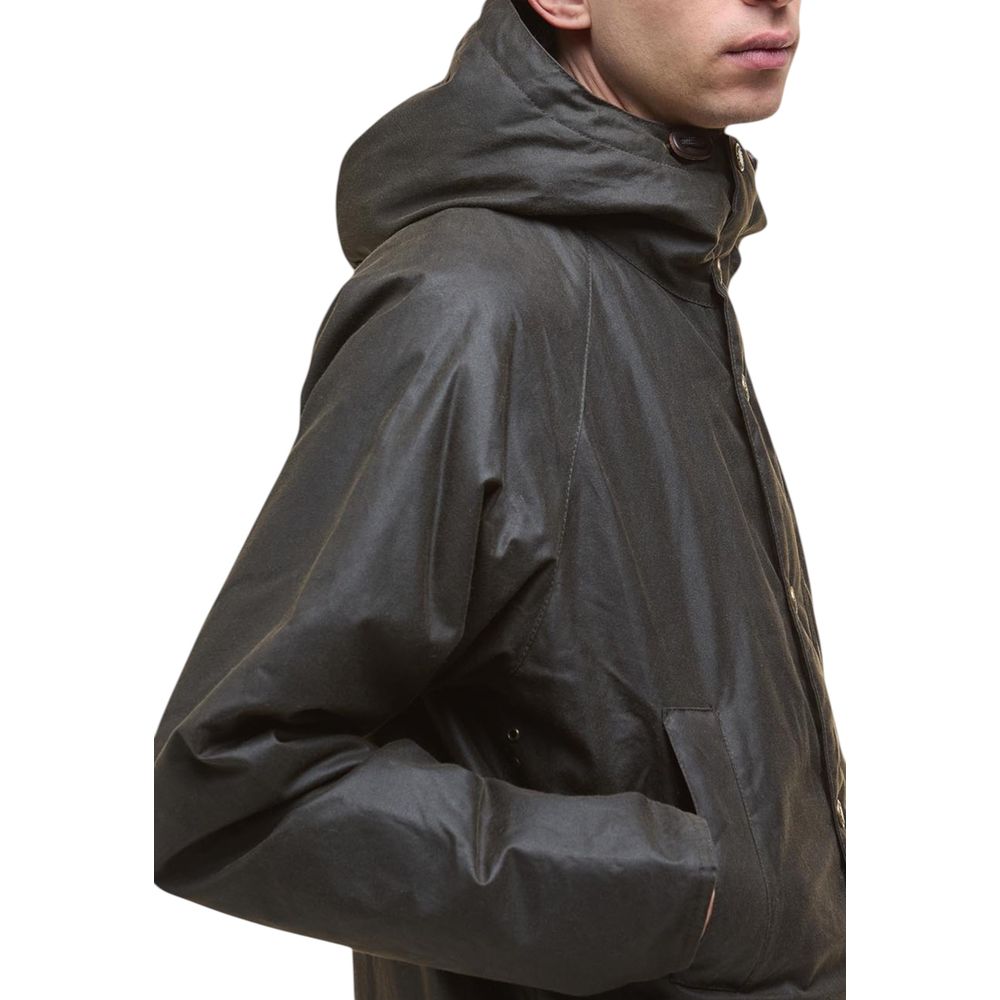 Green Cotton Parka - Image 2