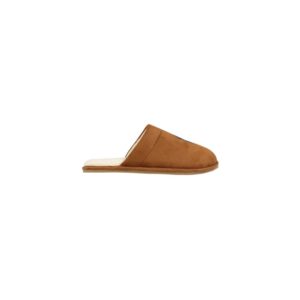 Brown Textile Klarence Slippers designed by Ralph Lauren