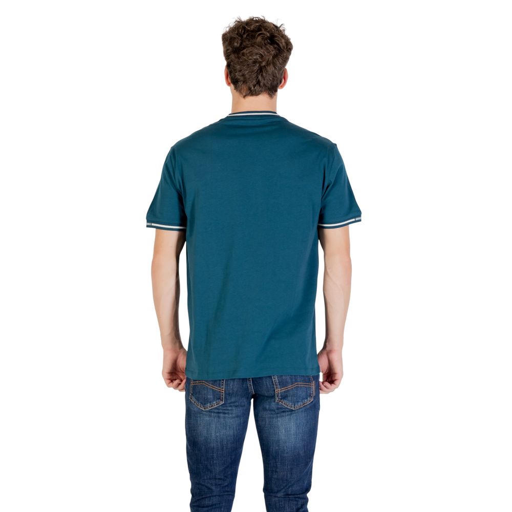 Black Cotton T-Shirt - Image 2