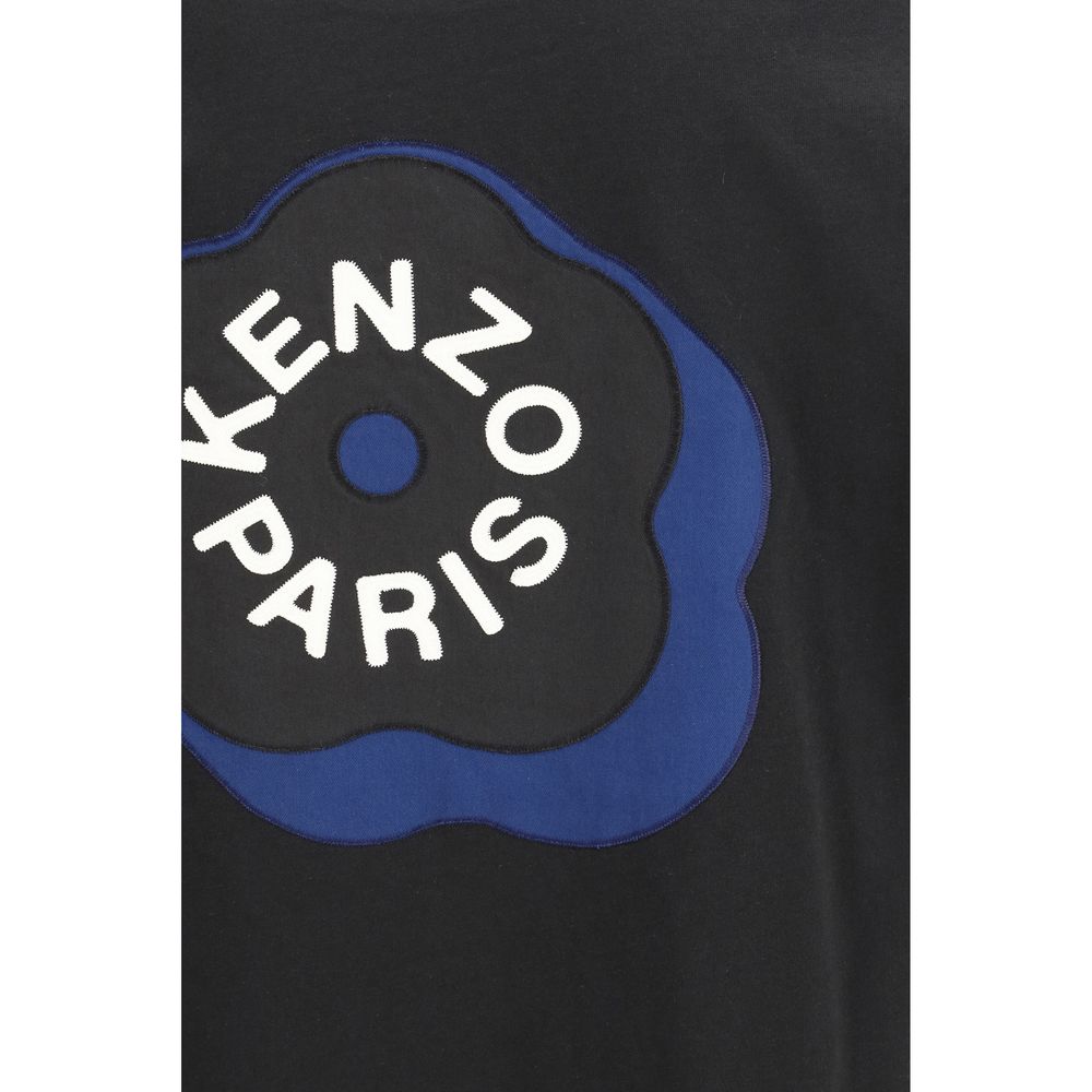 Elegant Black Soft Cotton T-Shirt designed by Kenzo - Image 3