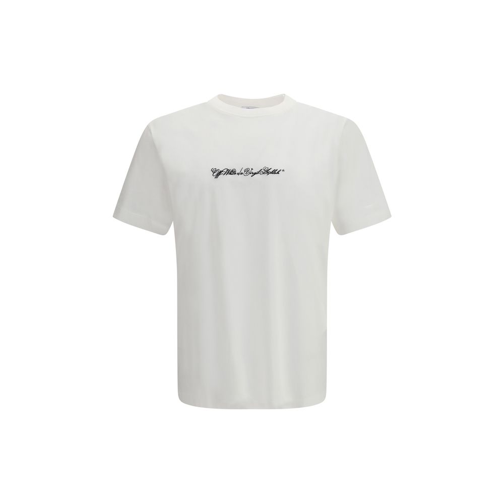 Stylish White Soft Cotton T-Shirt designed by Off-White