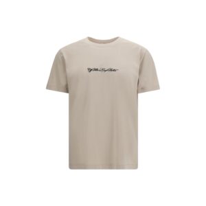 Classic Beige Cotton T-Shirt designed by Off-White