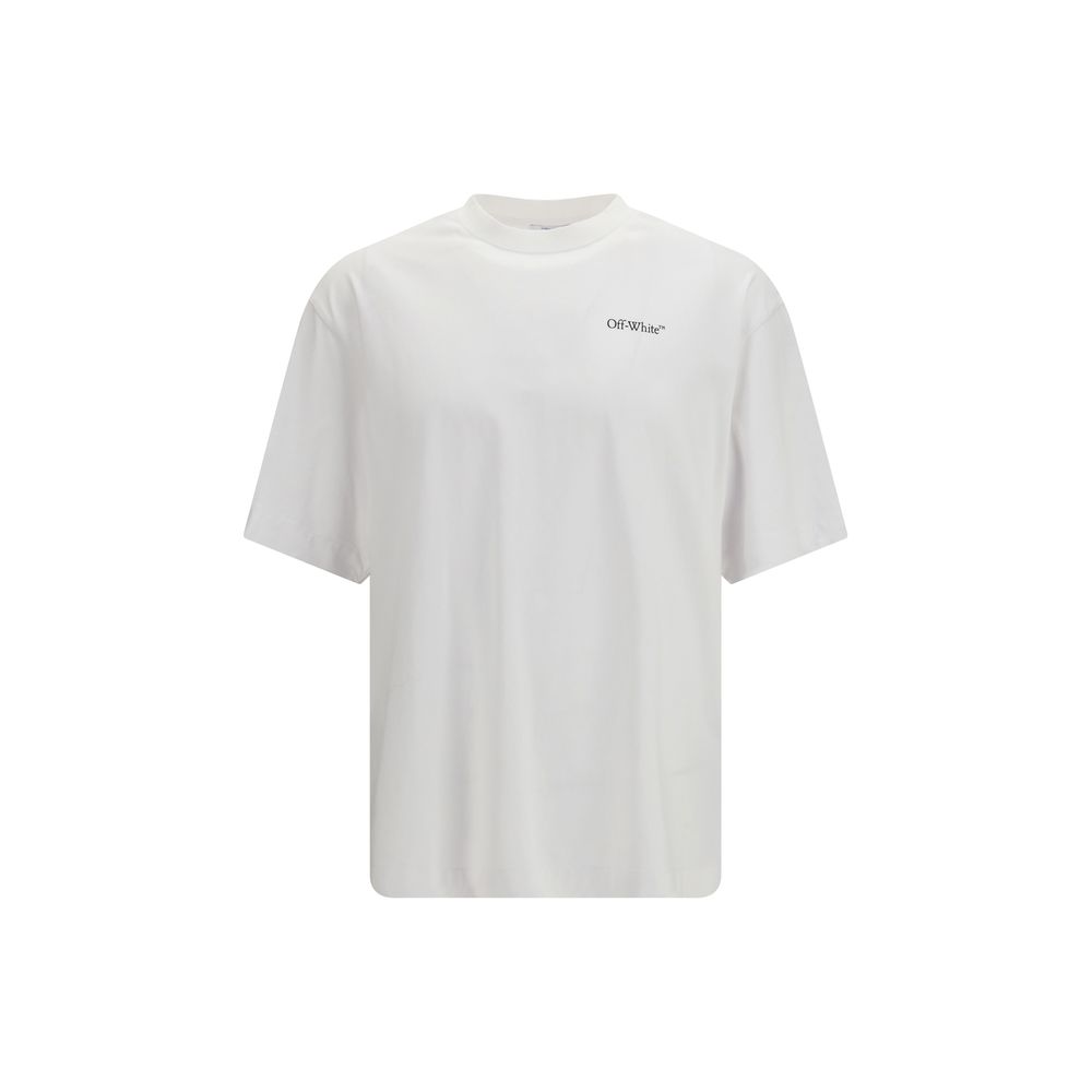 Trendy White Soft Cotton T-Shirt designed by Off-White