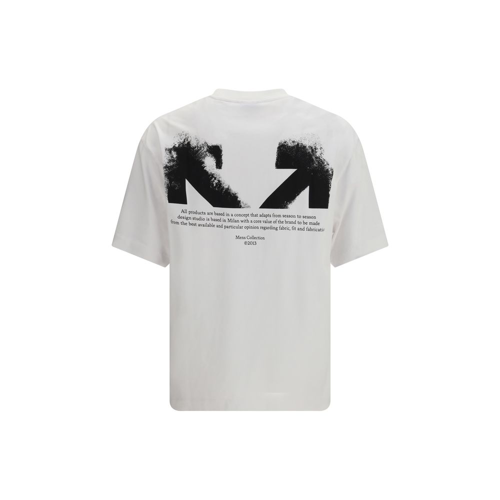 Trendy White Soft Cotton T-Shirt designed by Off-White - Image 2