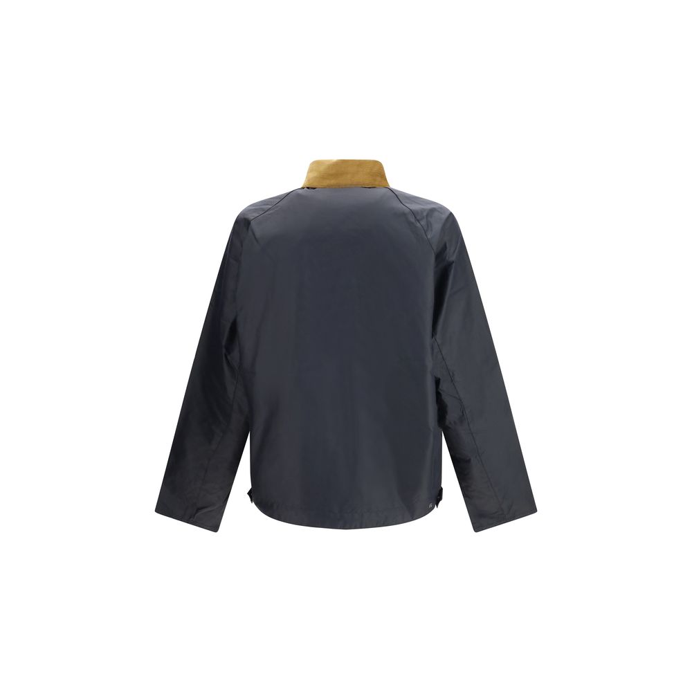 Elegant Blue Bedale Wax Jacket designed by Barbour - Image 2