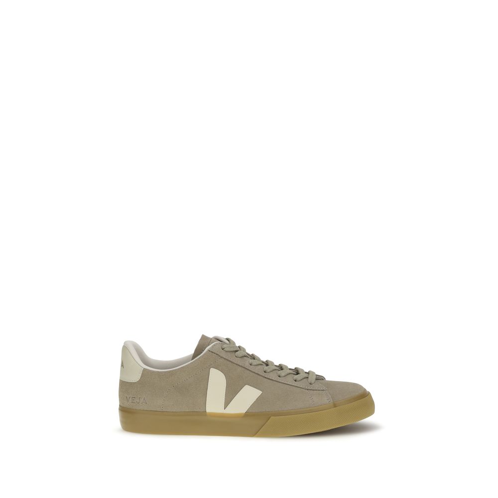 Stylish Beige Campo Leather Low Top Sneakers designed by Veja