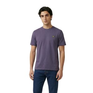 Classic Purple Cotton T-Shirt designed by Lyle&Scott