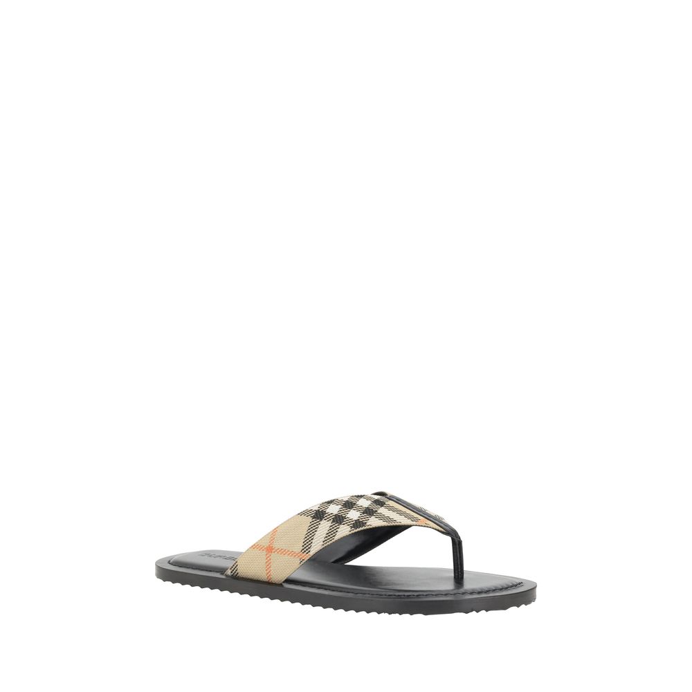 Stylish Multicolor Flip-Flop Sandals designed by Burberry - Image 2
