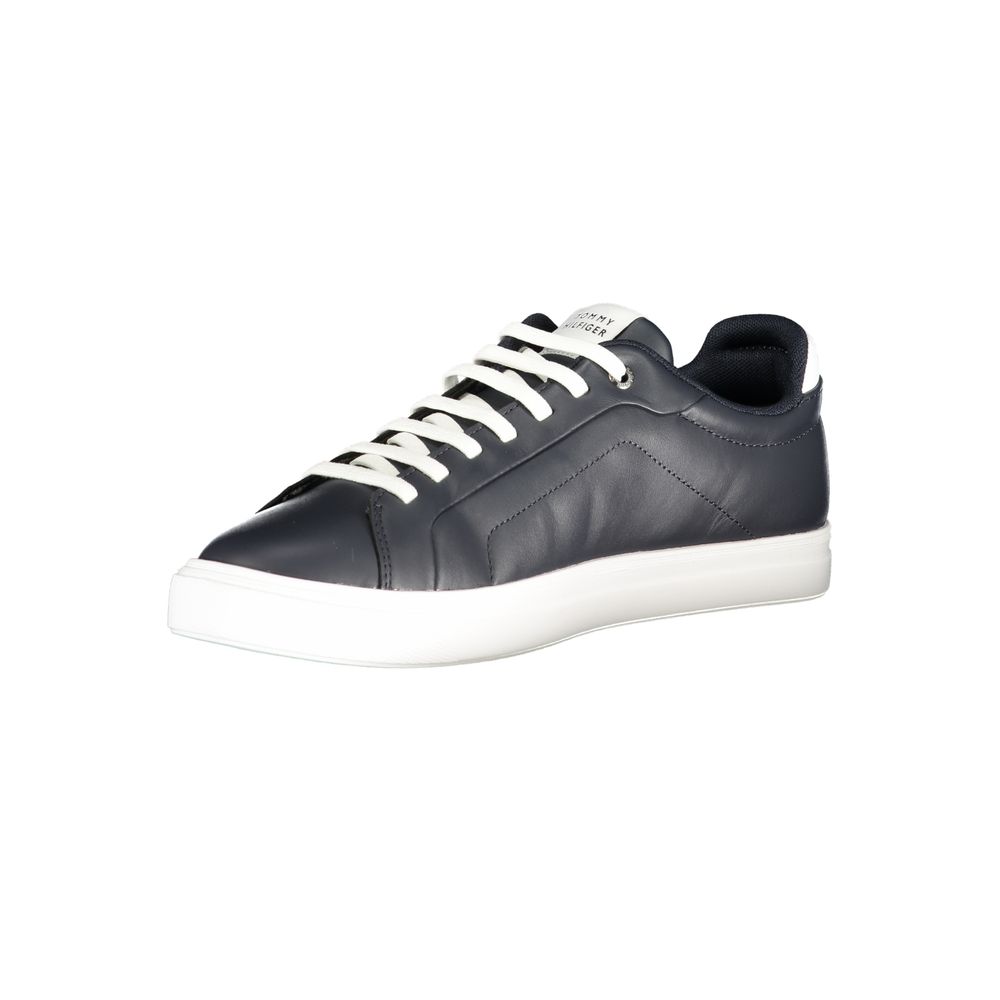 Blue Polyurethane Men Sneaker - Image 3
