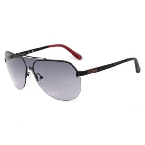 Stylish Black Metal Sunglasses designed by Guess