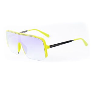 Trendy Bicolor Resin Sunglasses designed by Guess