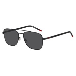 Trendy Black Metal Sunglasses designed by Hugo Boss