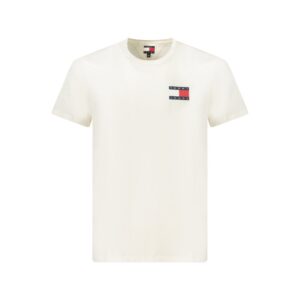 White Cotton Men's T-Shirt