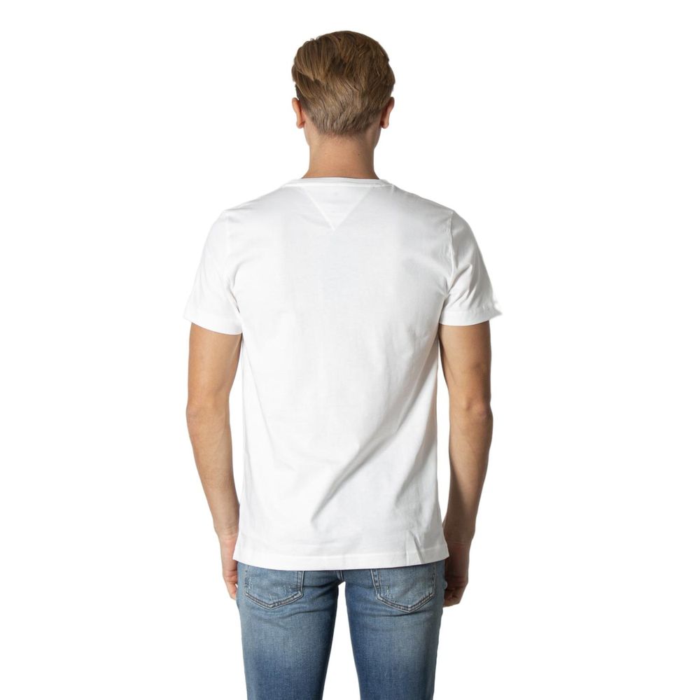 Cream Cotton T-Shirt - Image 2