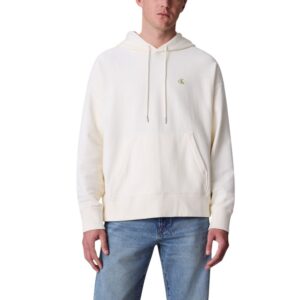 White Cotton Hoodie