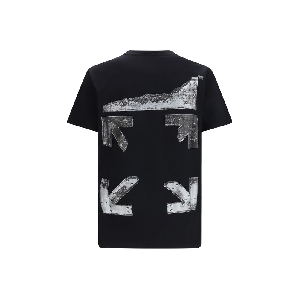Black Cotton T-Shirt - Image 2