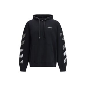 Stylish Black Soft Cotton Sweatshirt designed by Off-White