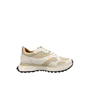 Stylish White Leather Men Sneaker designed by Hugo Boss