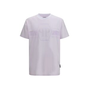Stylish White Soft Cotton T-Shirt designed by Phillip Plein