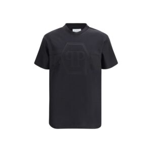 Black Soft Cotton T-Shirt designed by Phillip Plein