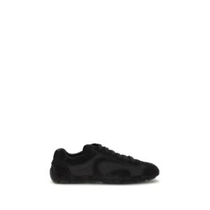Black Calf Leather Bos Taurus Athletic Sneakers