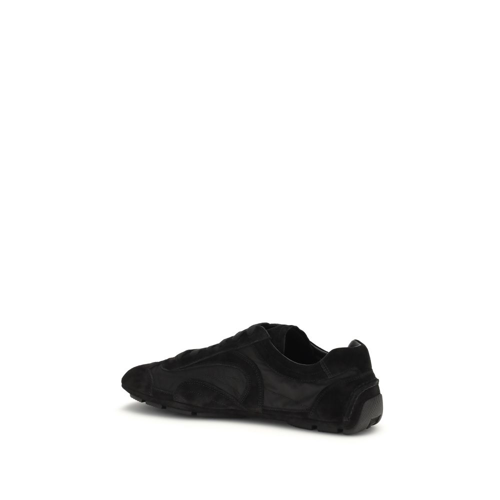Black Calf Leather Bos Taurus Athletic Sneakers - Image 3