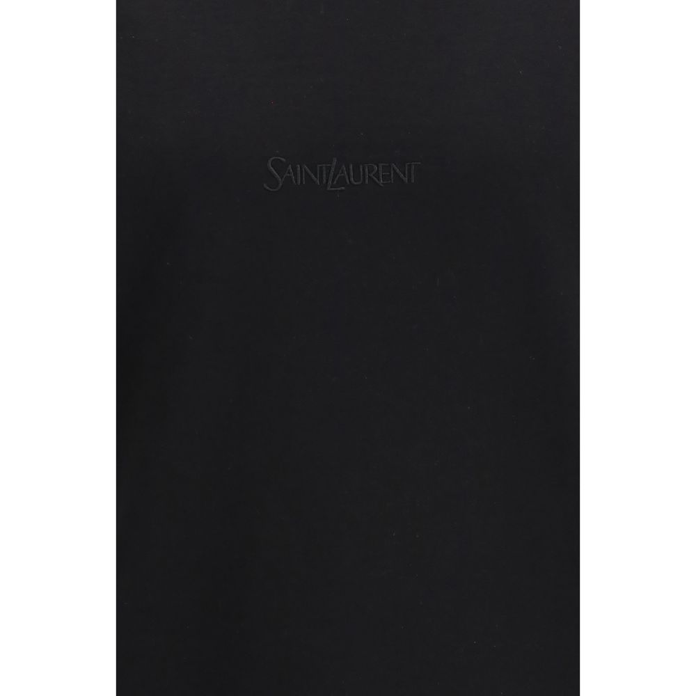 Black Cotton T-Shirt - Image 3