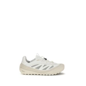 Stylish White Low Top Athletic Sneakers designed by Moncler