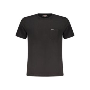 Black Organic Cotton Men T-Shirt designed by Guess