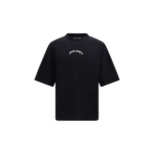 Classic Black Soft Cotton T-Shirt designed by Palm Angels