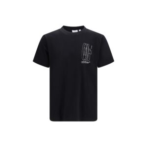 Opulent Black Soft Cotton T-Shirt designed by Off-White